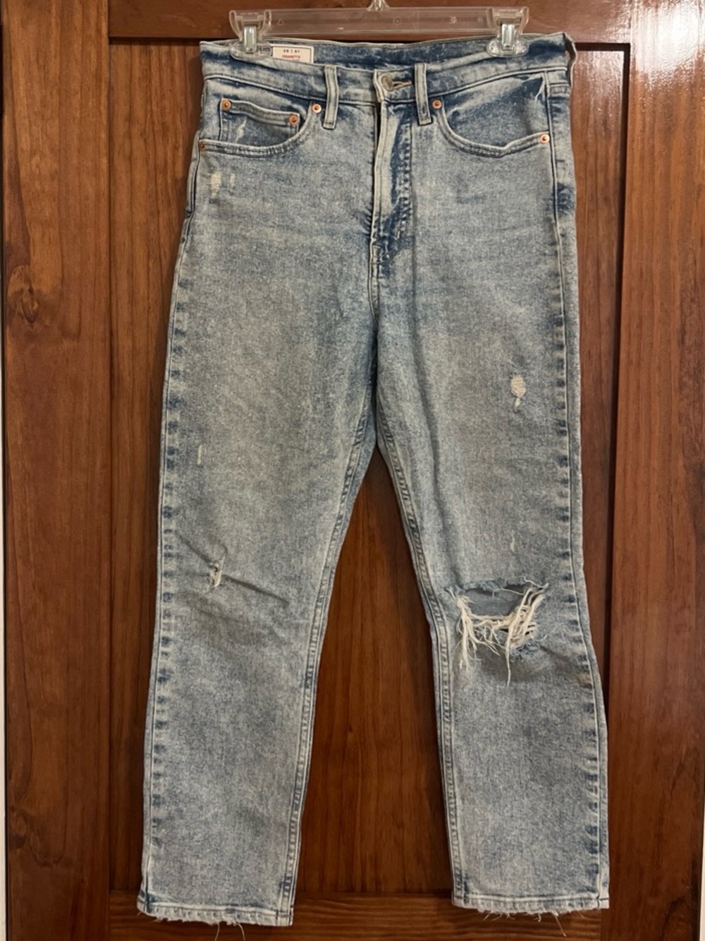 Gap ripped jeans